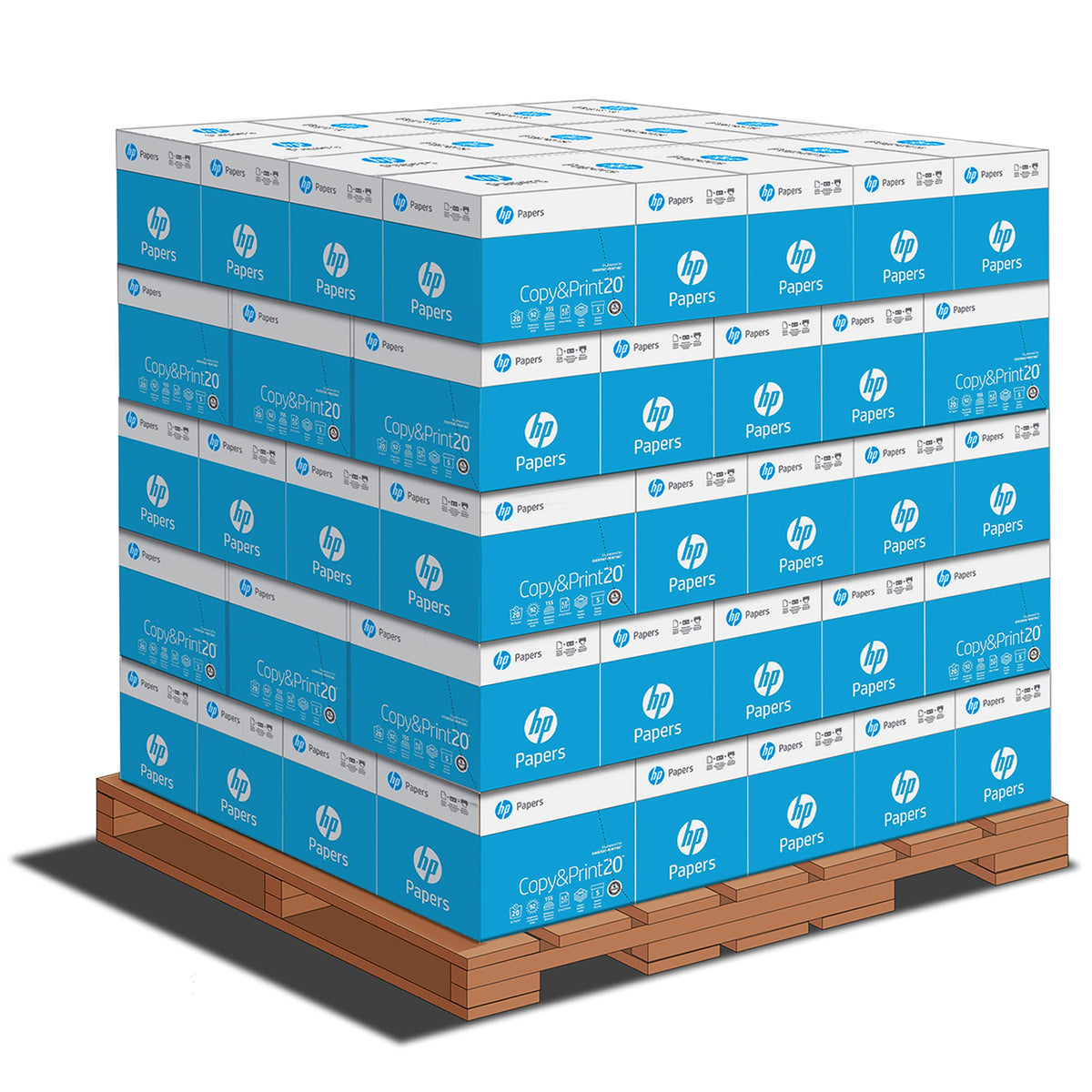 HP Printer Paper | 8.5 x 11 Paper | Copy &Print 20 lb | 1 Ream Case - 500 Sheets| 92 Bright | FSC Certified | 200060