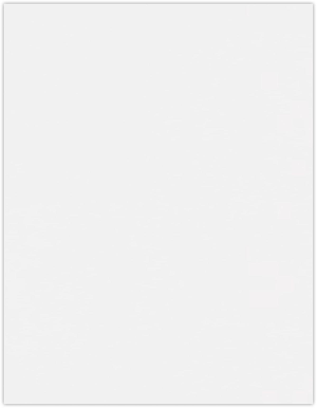 LUXPaper 8.5" x 11" Classic Linen Paper | Letter Size | Natural White | 24lb Paper (70lb. Text) | 50 Qty