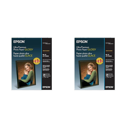 Epson Ultra premium Photo Paper Letter Size 8.5x11 25 sheets S042182