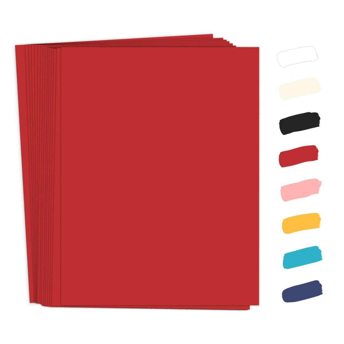 Goefun 50 Pack Cream Cardstock 8.5 x 11 Off White Card Stock 65lb