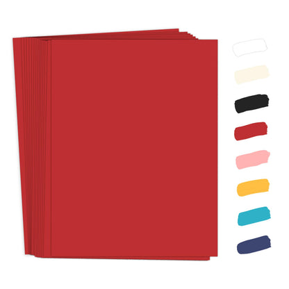 Goefun 50 Pack Cream Cardstock 8.5 x 11 Off White Card Stock 65lb