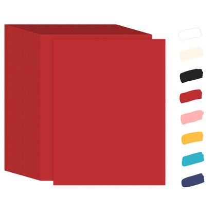 Goefun 100 Sheets Cream Cardstock 8.5 x 11 Off White Card Stock 65lb