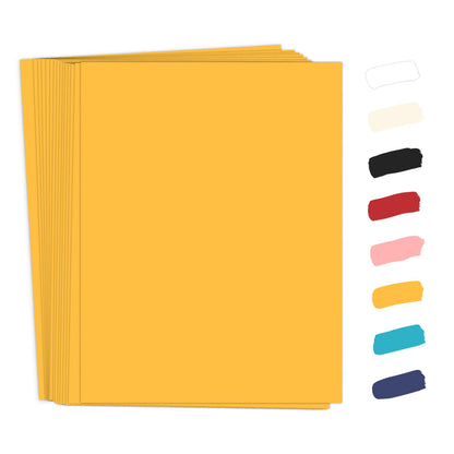 Goefun 50 Pack Cream Cardstock 8.5 x 11 Off White Card Stock 65lb