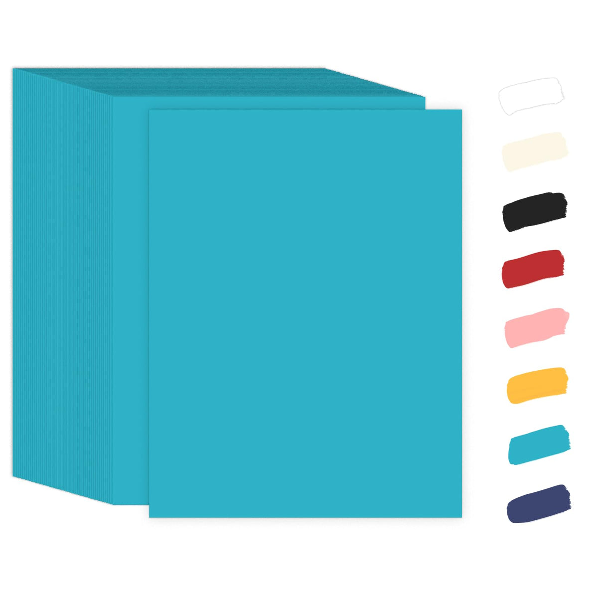 Goefun 100 Sheets Cream Cardstock 8.5 x 11 Off White Card Stock 65lb