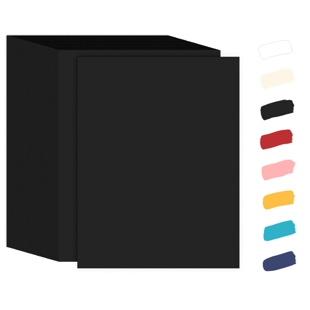 Goefun 100 Sheets Cream Cardstock 8.5 x 11 Off White Card Stock 65lb