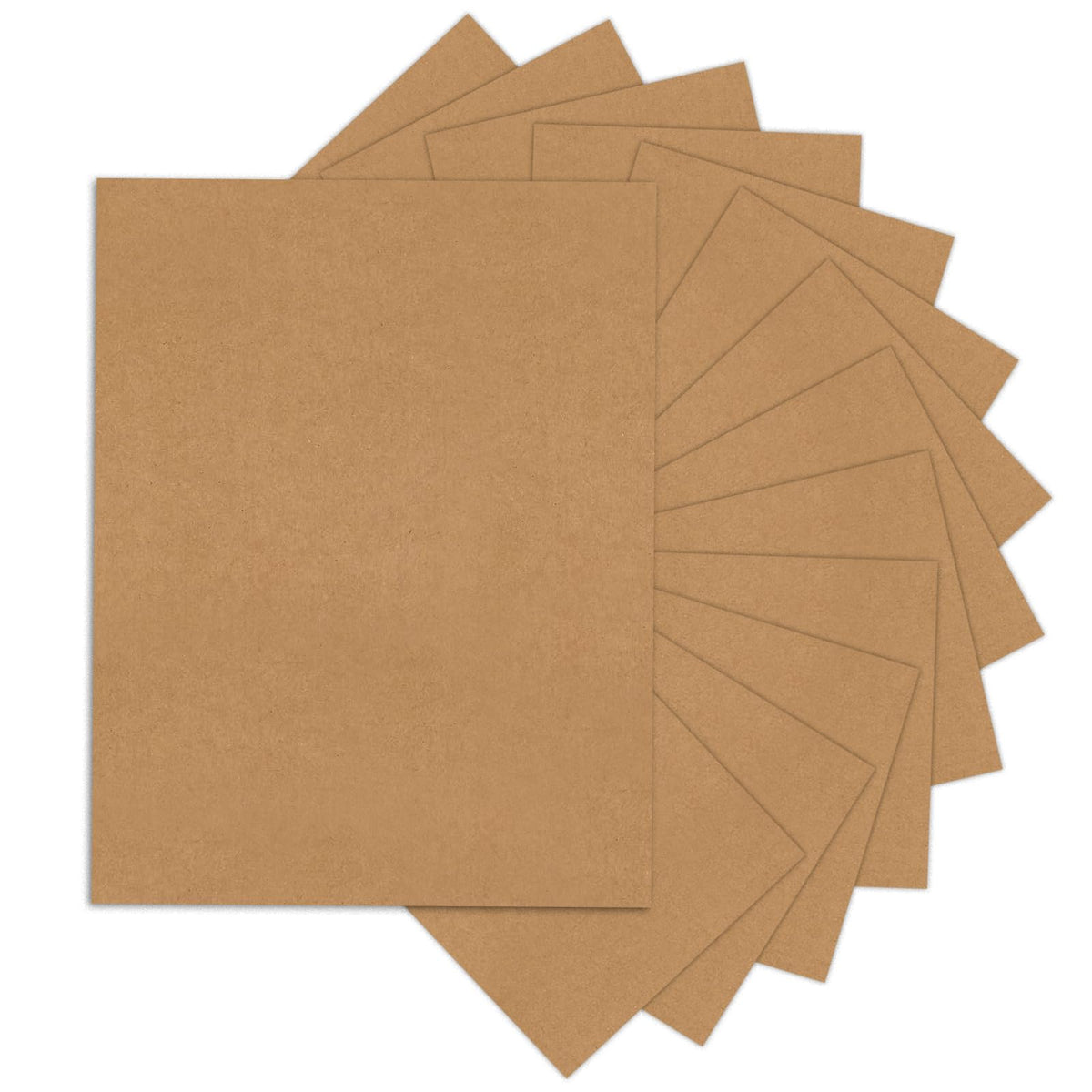Goefun 90lb 24 Sheets Parchment Cardstock 8.5 x 11 Textured Printer Paper
