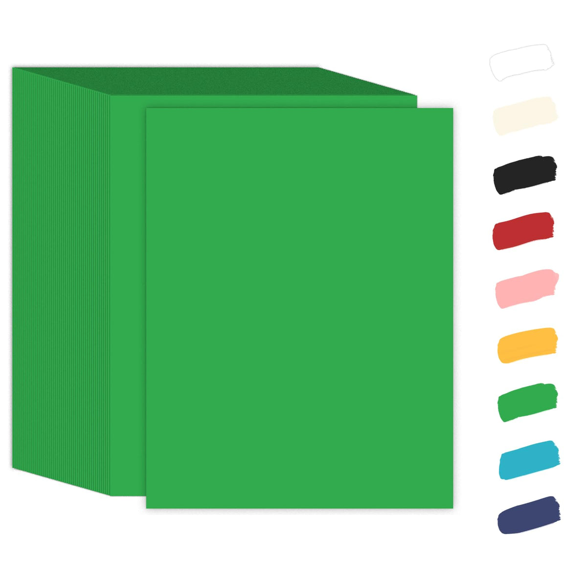Goefun 100 Sheets Cream Cardstock 8.5 x 11 Off White Card Stock 65lb