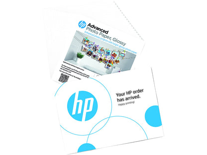 HP Advanced Photo Paper, Glossy, 8.5x11 in, 50 sheets (Q7853A)