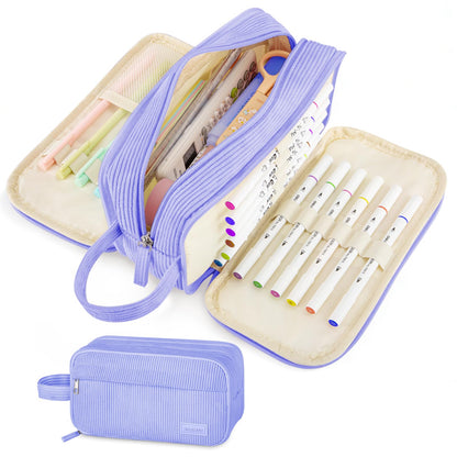 Cute Big Pencil Case Pouch Bag Strawberry for Teen Girls Boy Gift