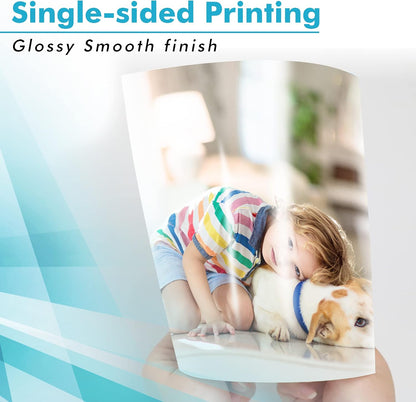 Koala Glossy Inkjet Photo Paper Thick 8.5X11 Inches 100 Sheets 54lb