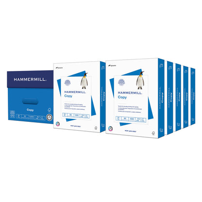 Hammermill Printer Paper, 20 lb Copy Paper, 8.5 x 11-3 Ream (1,500 Sheets) - 92 Bright, Made in the USA