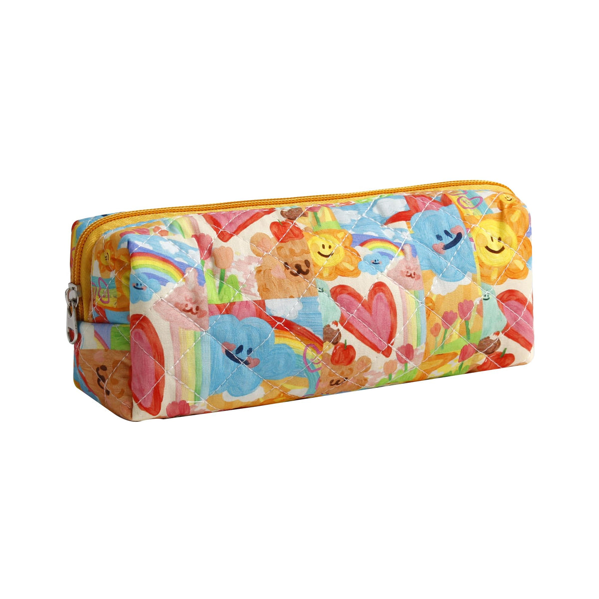 Pencil Case Pen Case Office College School Storage Bag Pouch Holder Box Organizer Makeup Pouch Cosmetic Bag Aesthetic Cute Pencil Case for Girls Boys Kids (S)