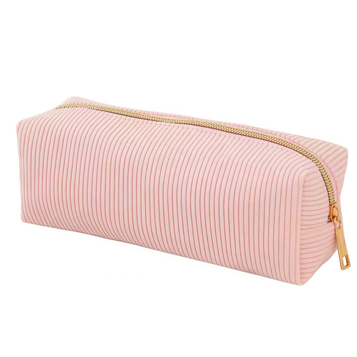 Pencil Case Aesthetic Pencil Pouch for Women Pencil Case Small (Striped blue)