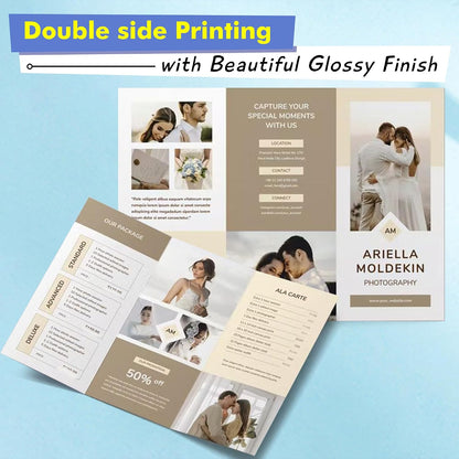 Koala Double sided Thick Glossy Photo Paper 8.5x11 Inch 80LB 100 Sheets