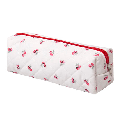 Pencil Case Pen Case Office College School Storage Bag Pouch Holder Box Organizer Makeup Pouch Cosmetic Bag Aesthetic Cute Pencil Case for Girls Boys Kids (S)
