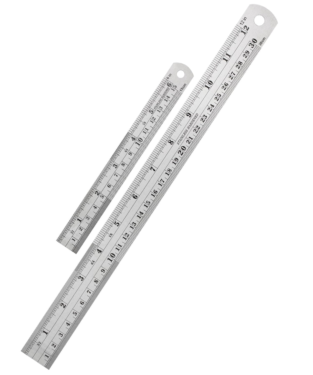 Mr. Pen- Metal Straight Edge Ruler, 4 pcs, 6", 8", 12", 14"