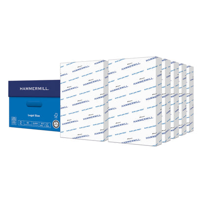 Hammermill Printer Paper, 20 lb Copy, 8.5 x 11-8 Ream (4,000 Sheets) - 92 Bright, Made in the USA