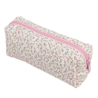 Pencil Case Aesthetic Pencil Pouch for Women Pencil Case Small (Striped blue)