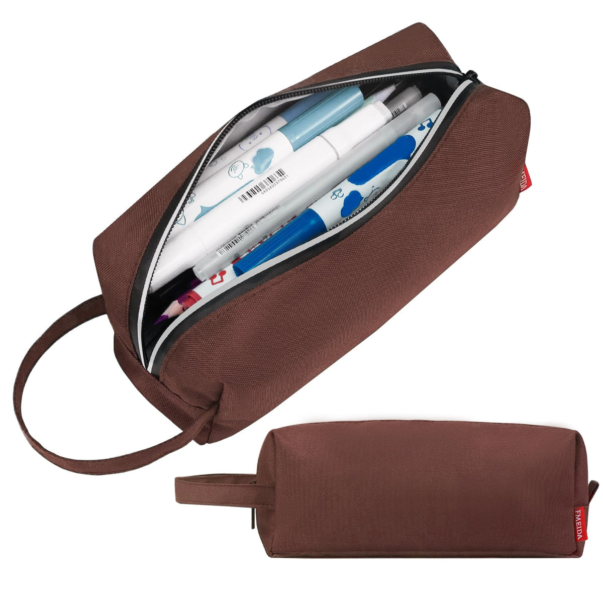 Fmeida Pencil Case Pouch Back to School Supplies Gift for Boys Girls Black