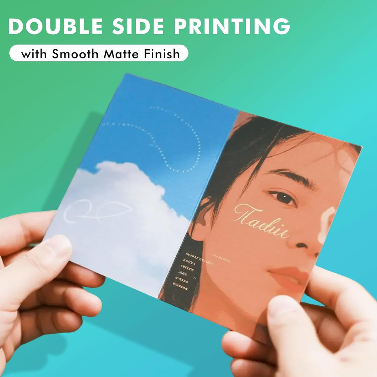 Koala Double Sided Thin Matte Printer Paper 8.5x11 Inch 32LB 110 Sheets