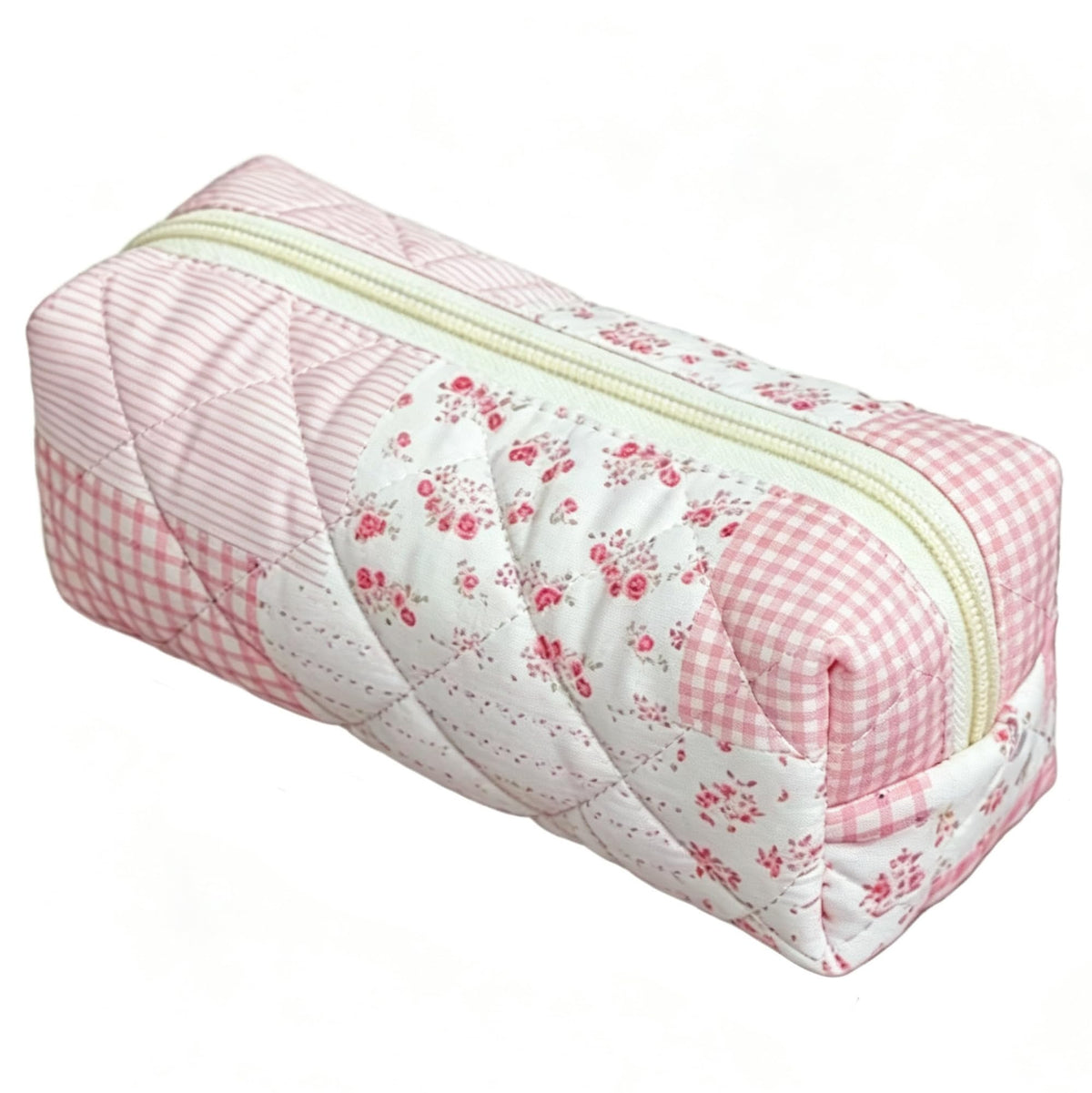 Pencil Case Aesthetic Pencil Pouch for Women Pencil Case Small (Striped blue)