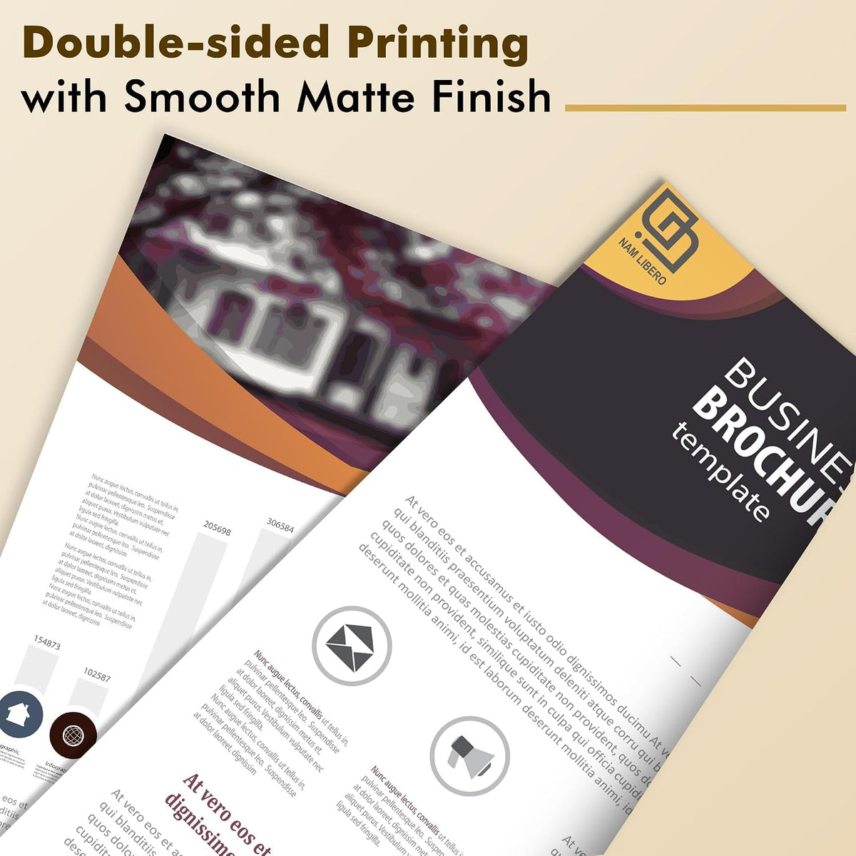 Koala Double Sided Matte Photo Paper 8.5X11 Inch 48LB 100 Sheets