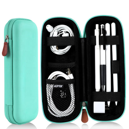 AGPTEK Case Holder for Apple Pencil, Slim PU Hard Leather Carrying Pouch