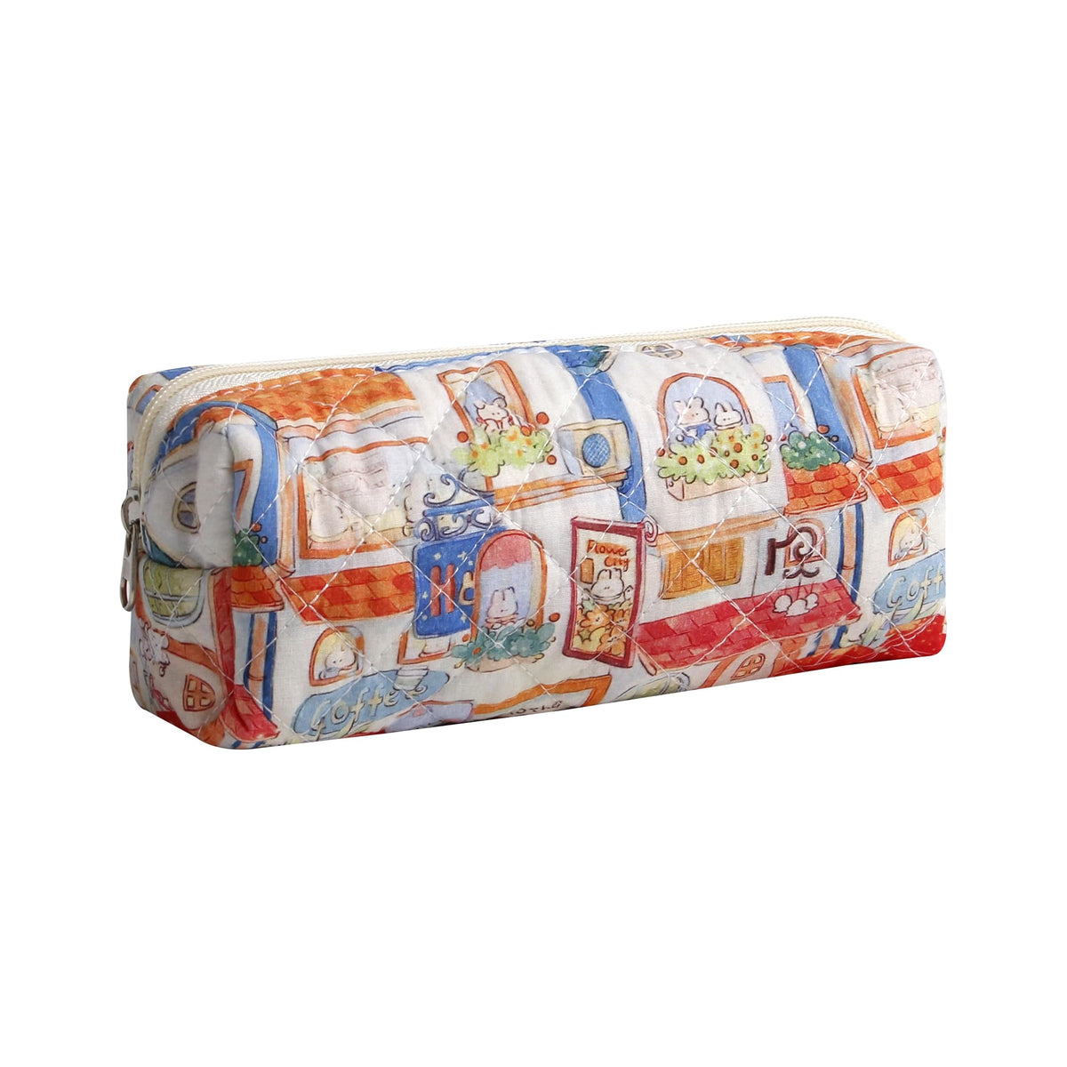 Pencil Case Pen Case Office College School Storage Bag Pouch Holder Box Organizer Makeup Pouch Cosmetic Bag Aesthetic Cute Pencil Case for Girls Boys Kids (S)