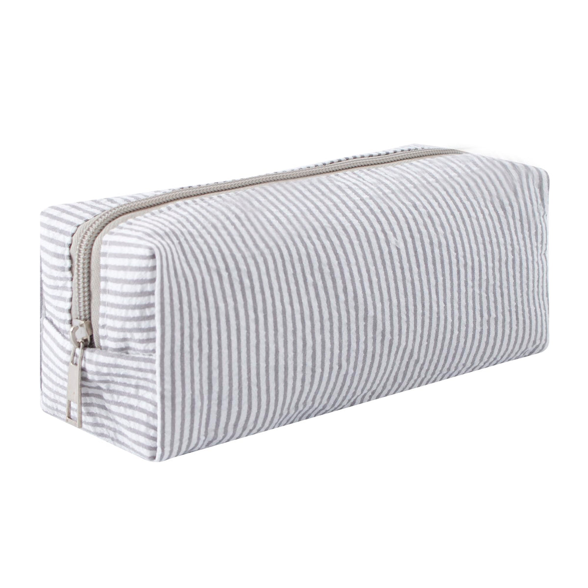 Cute Pencil Case Capacity Pencil Pouch Aesthetic Pen Bag Office Stationery Organizer Simple Sturdy Multifunctional Cosmetic Pouch (Navy blue)