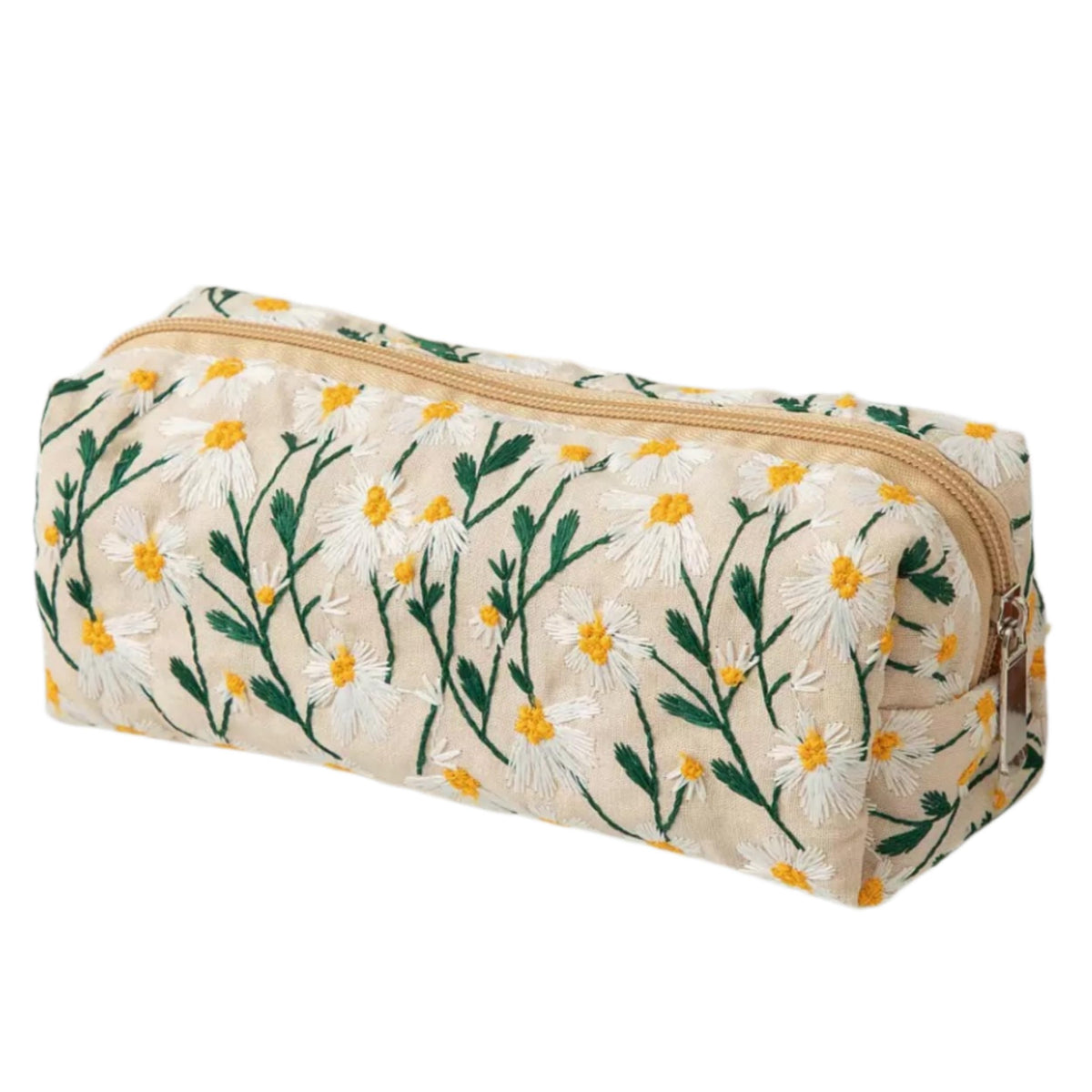 Pencil Case Aesthetic Pencil Pouch for Women Pencil Case Small (Striped blue)