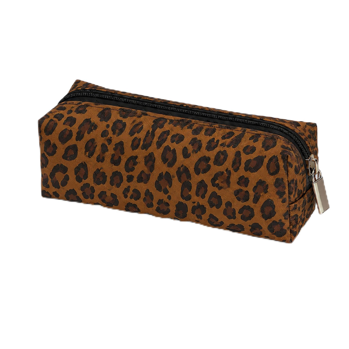 Polka Dot Pencil Case Cute Pencil Pouch for Work(Black)