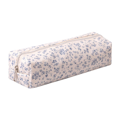 Cute Pencil Case Aesthetic Student Pencil Pouch Coin Pen Pouch Cosmetic Bag Office Stationery Organizer For Kids Teen School (Z-Pink flower)
