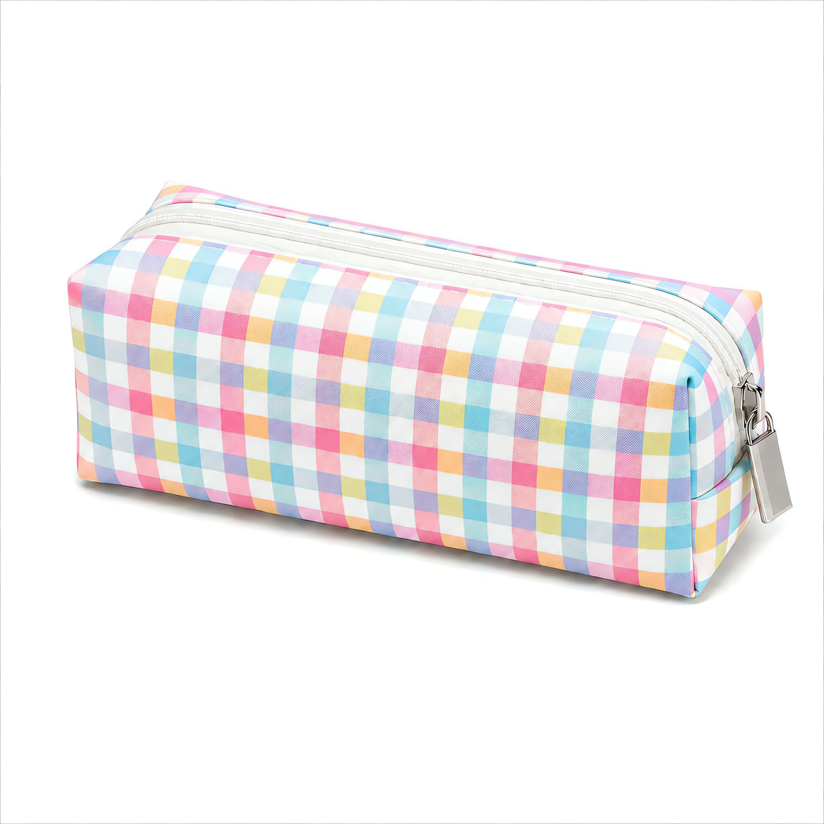 Polka Dot Pencil Case Cute Pencil Pouch for Work(Black)