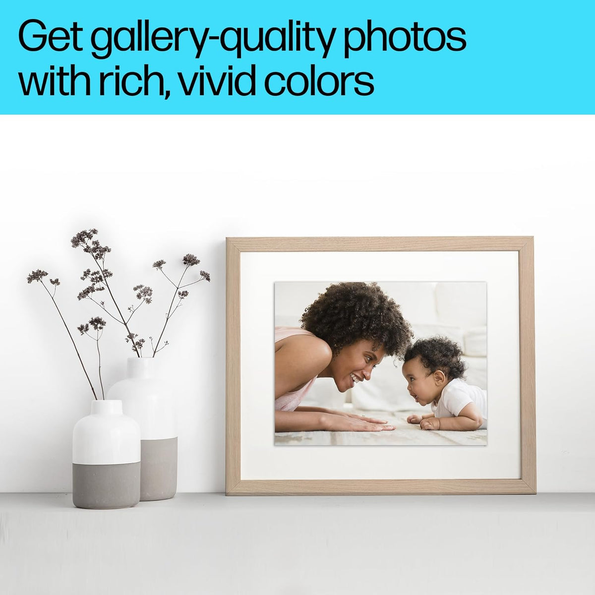 HP Premium Plus Photo Paper, Glossy, 8.5x11 in, 25 sheets (CR670A)