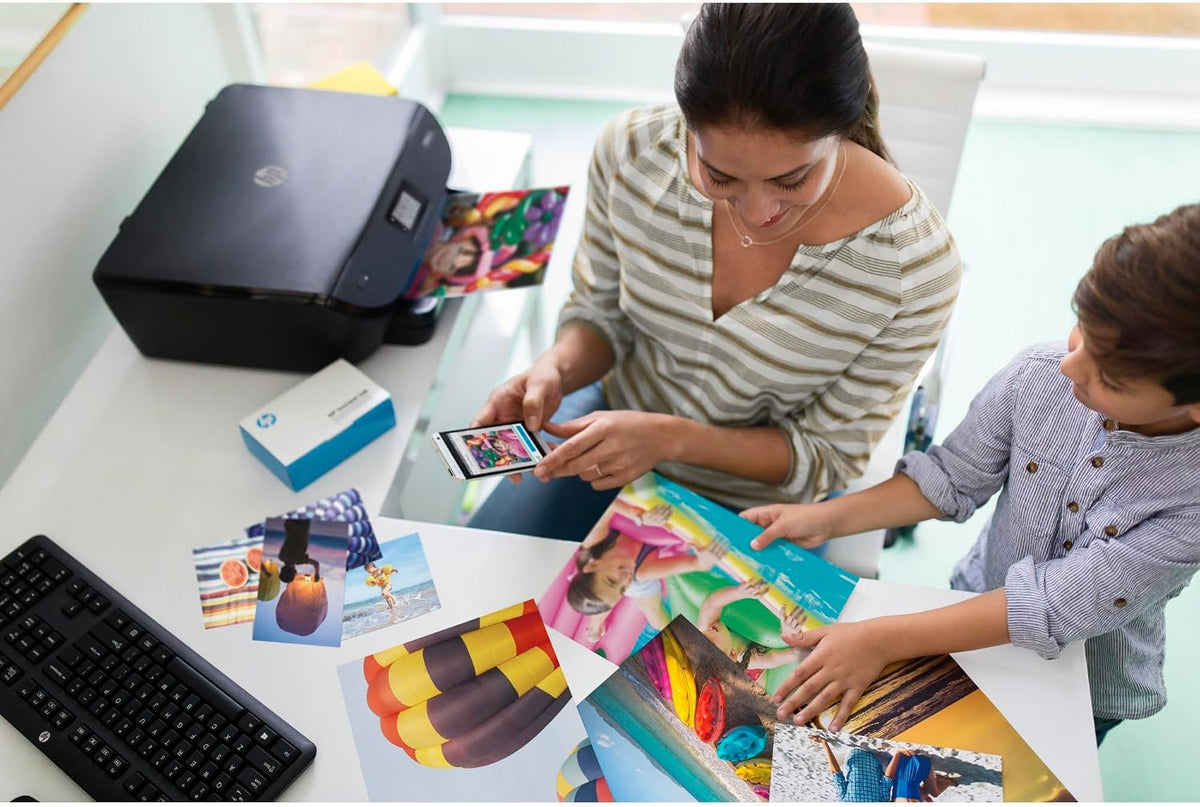 HP Premium Plus Photo Paper, Satin, 8.5x11 in, 50 sheets (CR667A)