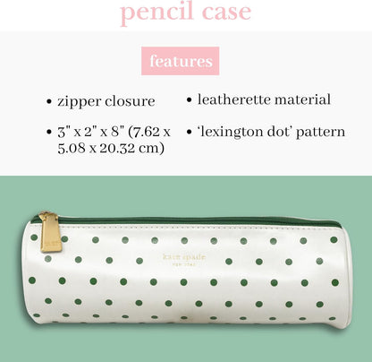 kate spade new york Leatherette Pouch, Lexington Dot