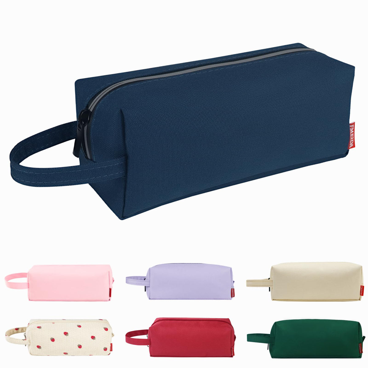 Fmeida Pencil Case Pouch Back to School Supplies Gift for Boys Girls Black