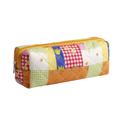 Pencil Case Pen Case Office College School Storage Bag Pouch Holder Box Organizer Makeup Pouch Cosmetic Bag Aesthetic Cute Pencil Case for Girls Boys Kids (S)