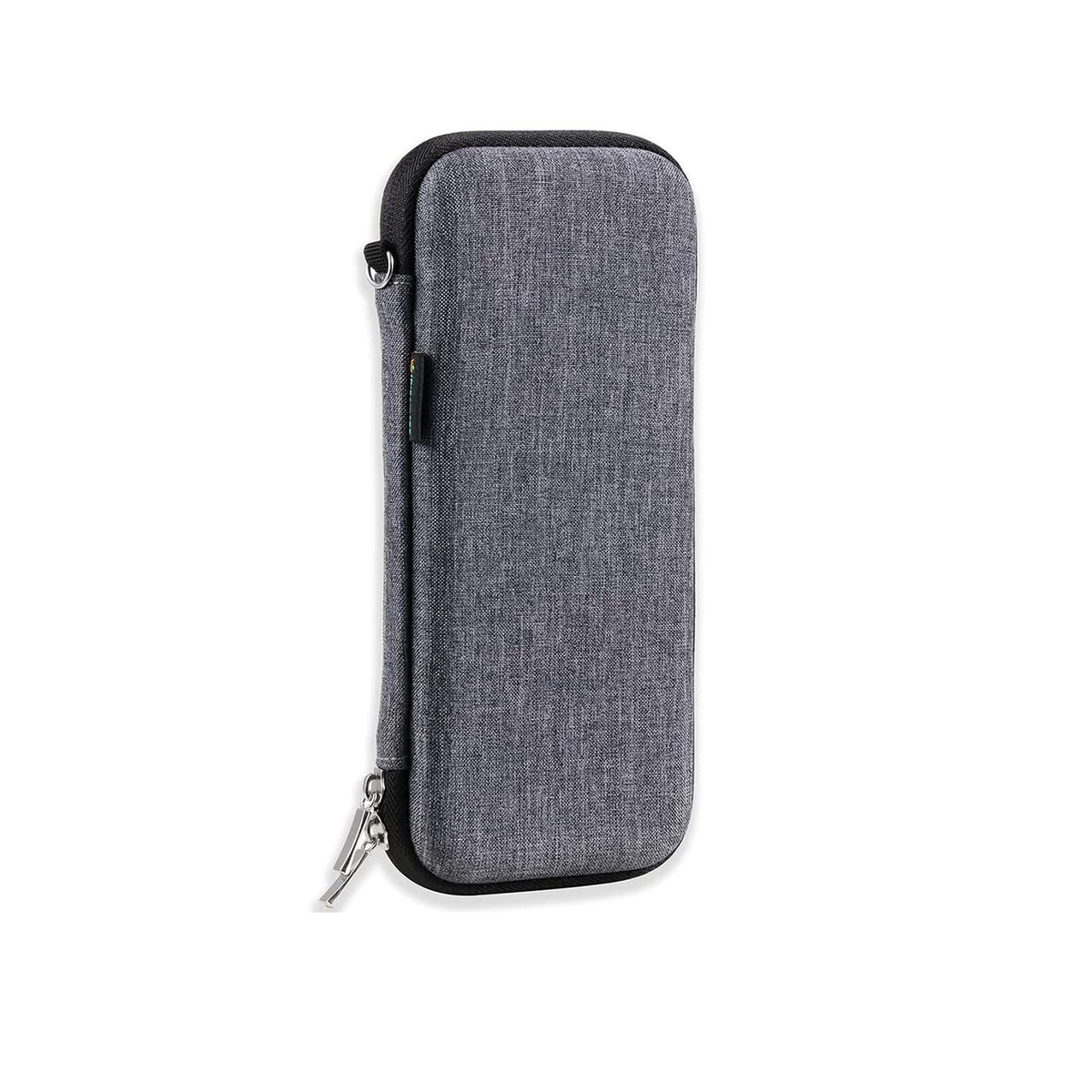 Upgraded Hard Pencil Case Box for Adults,Durable Pen Carrying Case with Zipper-Black