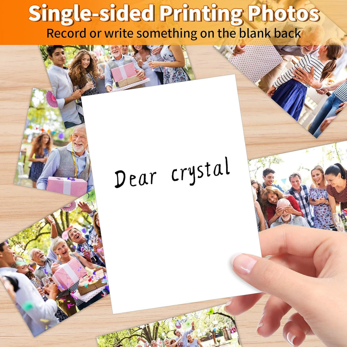 Reastar Glossy Photo Paper 4×6 in, 160 Sheets Inkjet Photo Printer Paper