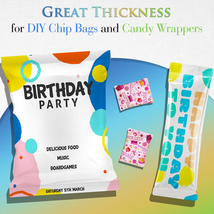 A-SUB Glossy Photo Paper 8.5x11 Inch for DIY Party Favors