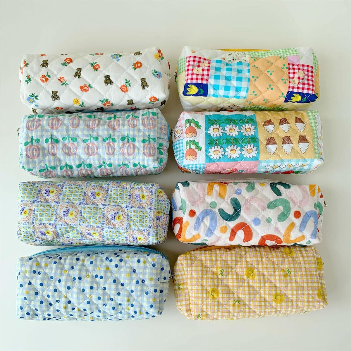 Pencil Case Pen Case Office College School Storage Bag Pouch Holder Box Organizer Makeup Pouch Cosmetic Bag Aesthetic Cute Pencil Case for Girls Boys Kids (S)