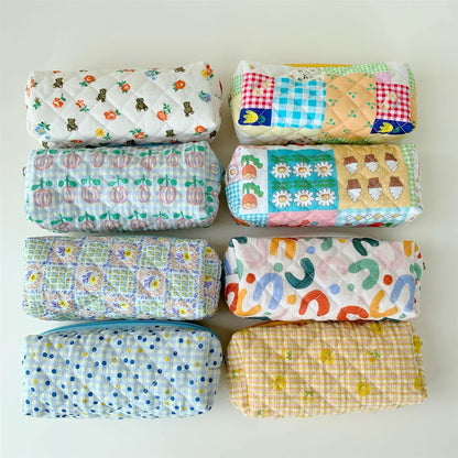 Pencil Case Pen Case Office College School Storage Bag Pouch Holder Box Organizer Makeup Pouch Cosmetic Bag Aesthetic Cute Pencil Case for Girls Boys Kids (S)
