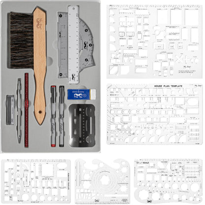 Mr. Pen- House Plan, 3 pcs, Interior Design and Furniture Templates