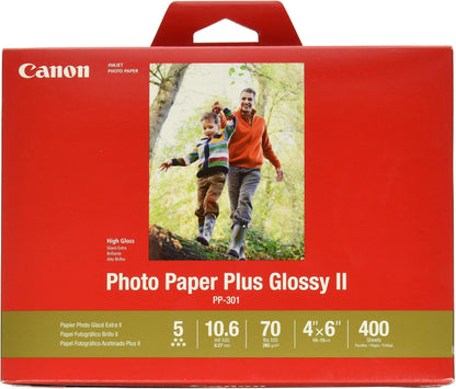CanonInk 1432C003 Photo Paper Plus Glossy II 8.5" x 11" 20 Sheets