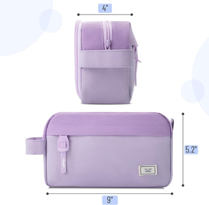Mr. Pen- High Capacity Pencil Case, Large Pencil Pouch with 3 Compartments and 2 Pockets, Large Pencil Bag with Smooth Zipper, Cute Pencil Case Pouch Organizer, School Supplies for Teens
