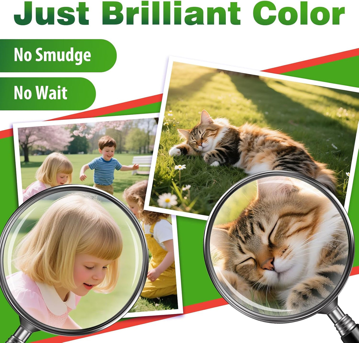 Uinkit 48lb Glossy Inkjet Photo Paper, 8.5x11, 40 Sheets, 180gsm