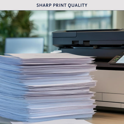 Printer Paper - 8.5 x 11 White Letter Size Copy Paper, 1 Ream 500 Sheets 20 lb Printing Paper for Documents Writing, Drawing, Smooth, 92 Bright | Home, School, Office Supplies | Made in USA