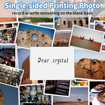 Reastar Glossy Photo Paper, 60 Sheets Inkjet Photo Printer Paper