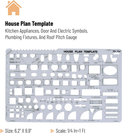 Mr. Pen- House Plan, 3 pcs, Interior Design and Furniture Templates